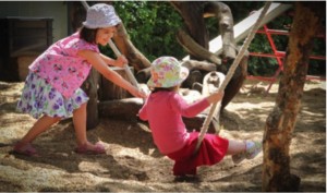 Castlecrag girls swinging.jpg