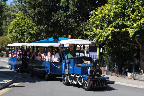 Free train rides around campus